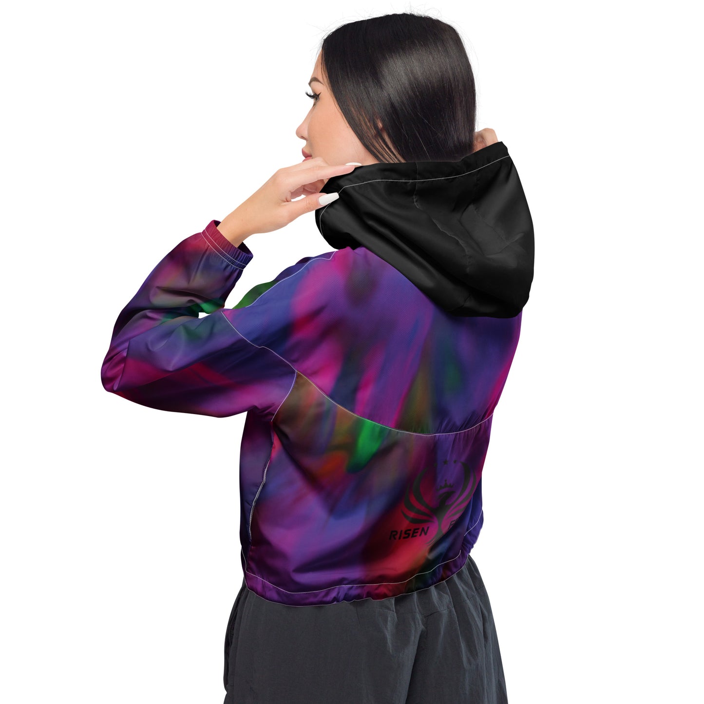 Women’s cropped windbreaker