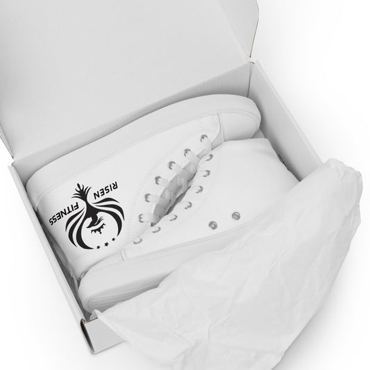 Women’s high top canvas shoes